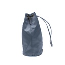 Prada Satin Wish Pouch in Baby Blue Nylon