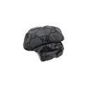 Gucci GG Logo Gray/Black Nylon Belt Bag 767934