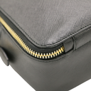 Prada Brique Black Safiano leather