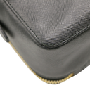 Prada Brique Black Safiano leather