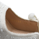 Christian Dior J'Adior Slingback Pump Sandal White Resin Pearls Size 36