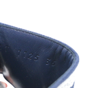 Christian Dior Dway Heeled Slide Blue and White In Size 36