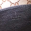 Gucci Double G Leather Messenger Bag Black 725696