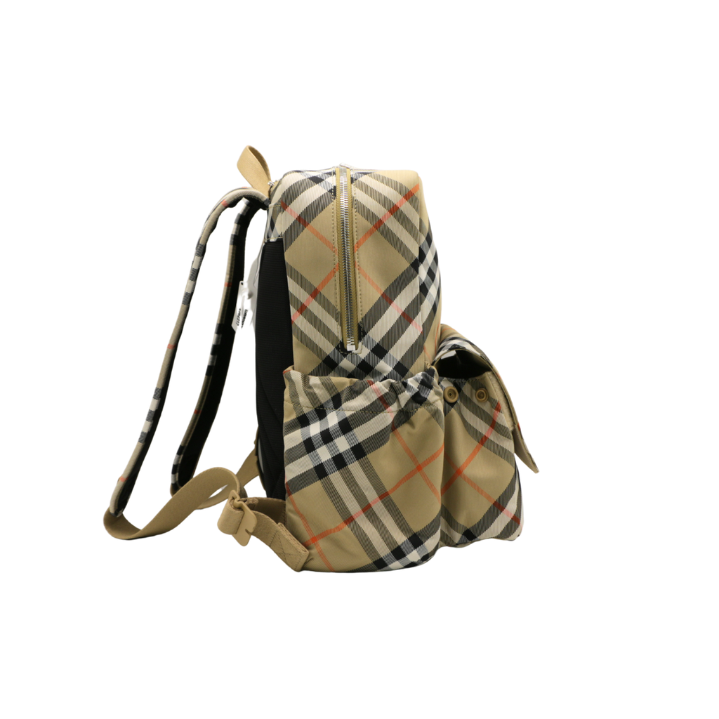 Burberry Vintage Check Textile Backpack