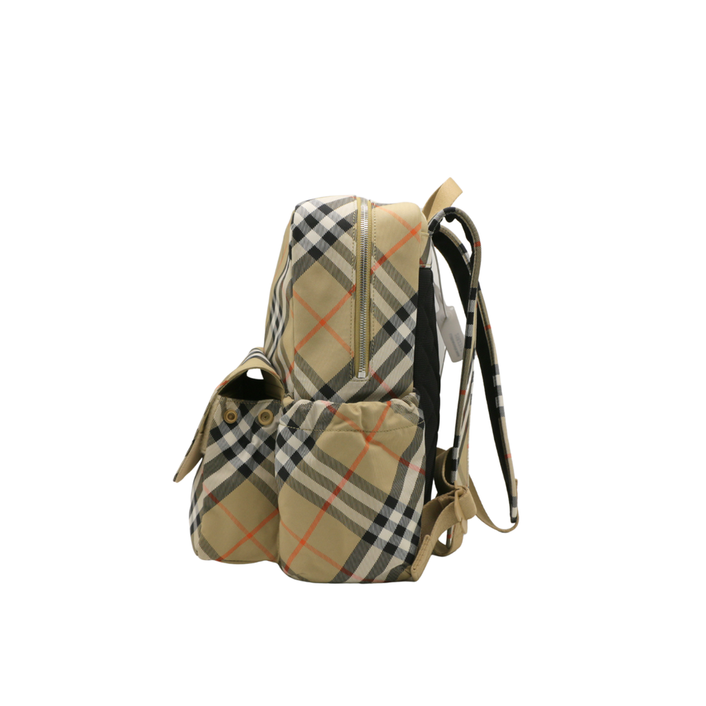 Burberry Vintage Check Textile Backpack