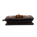 Gucci Diana Jumbo GG Bamboo Wallet Beige Brown Compact Bifold Canvas Box 658244