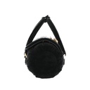 Chanel Velvet Quilted Mini Top Handle in Black