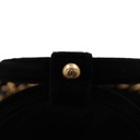 Chanel Velvet Quilted Mini Top Handle in Black
