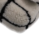 Chanel Classic Flap Shearling in Black&White