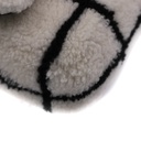 Chanel Classic Flap Shearling in Black&White