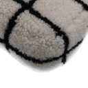 Chanel Classic Flap Shearling in Black&White
