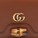 Gucci Diana Bamboo Card Case Wallet in Brown 658244