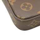 Louis Vuitton Monogram Pochette Felicie Chain Wallet Fuchsia