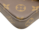 Louis Vuitton Monogram Pochette Felicie Chain Wallet Fuchsia