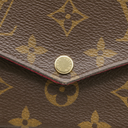 Louis Vuitton Monogram Pochette Felicie Chain Wallet Fuchsia