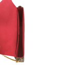 Louis Vuitton Monogram Pochette Felicie Chain Wallet Fuchsia