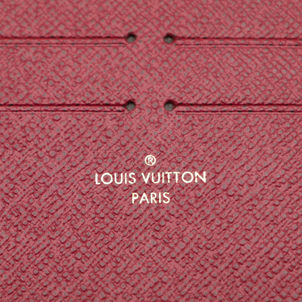 Louis Vuitton Monogram Pochette Felicie Chain Wallet Fuchsia