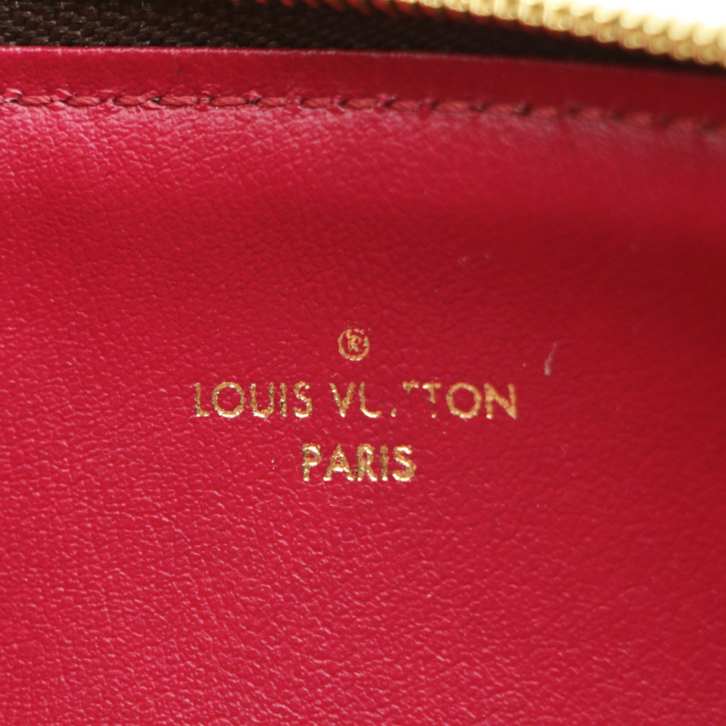 Louis Vuitton Monogram Pochette Felicie Chain Wallet Fuchsia