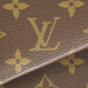 Louis Vuitton Monogram Pochette Felicie Chain Wallet Fuchsia