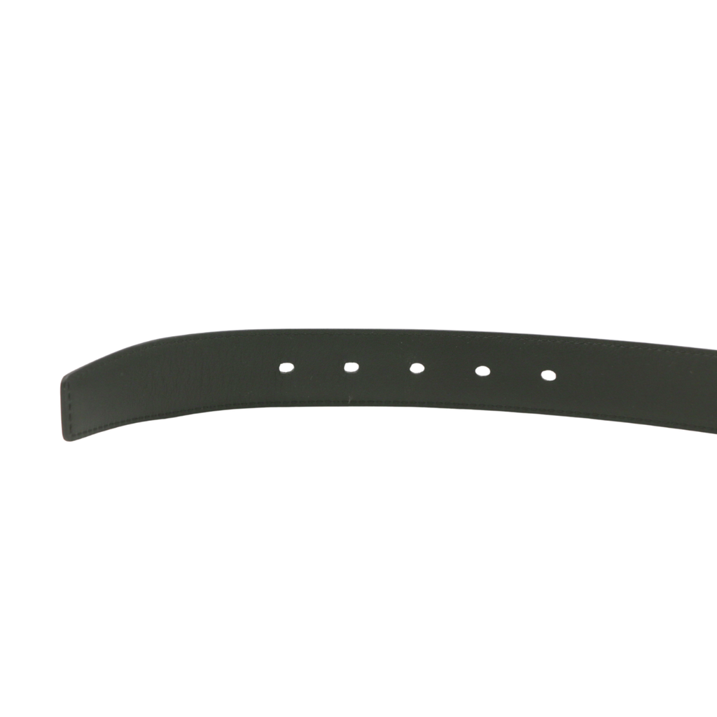 Yves Saint Laurent Cassandre belt in smooth leather Size 85