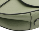 Christian Dior Grained Calfskin Saddle Bag Green