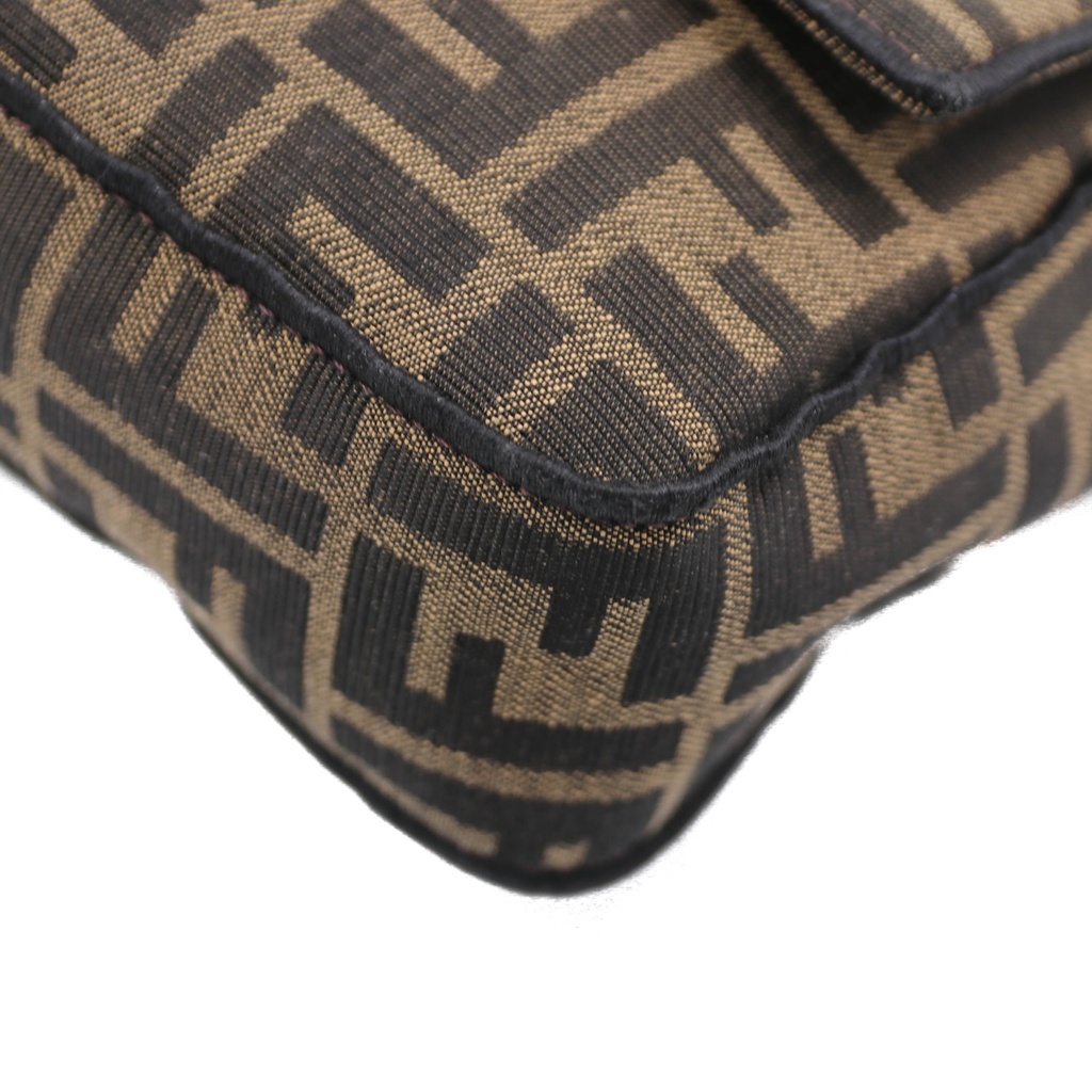 Fendi Baguette in Brown FF Jacquard Fabric