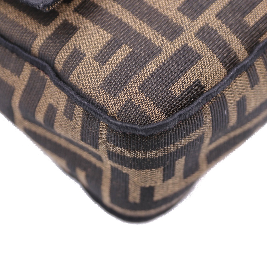 Fendi Baguette in Brown FF Jacquard Fabric