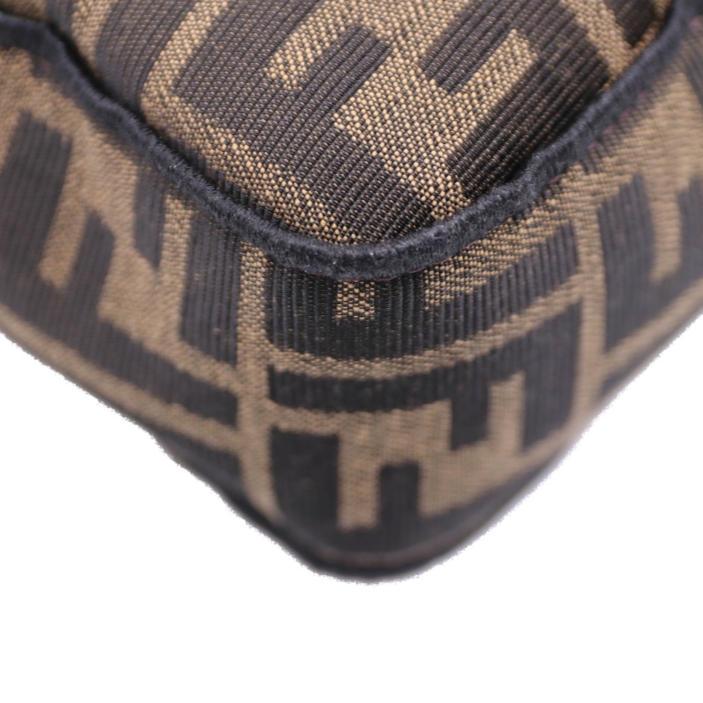 Fendi Baguette in Brown FF Jacquard Fabric