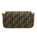 Fendi Zucca canvas Baguette shoulder bag