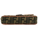 Fendi Zucca canvas Baguette shoulder bag