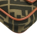 Fendi Zucca canvas Baguette shoulder bag