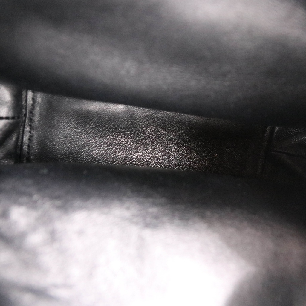 Valentino Vlogo Black Leather Handbag