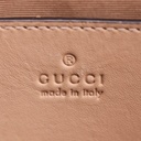 Gucci Beige and Ebony Horsebit Striped Pouch 774345