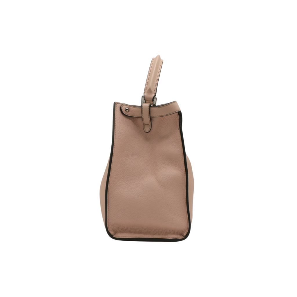 Valentino Rockstud Spike Leather  Pink Shoulder Bag
