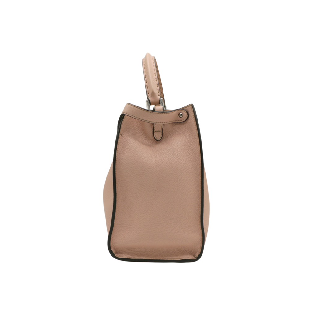 Valentino Rockstud Spike Leather  Pink Shoulder Bag