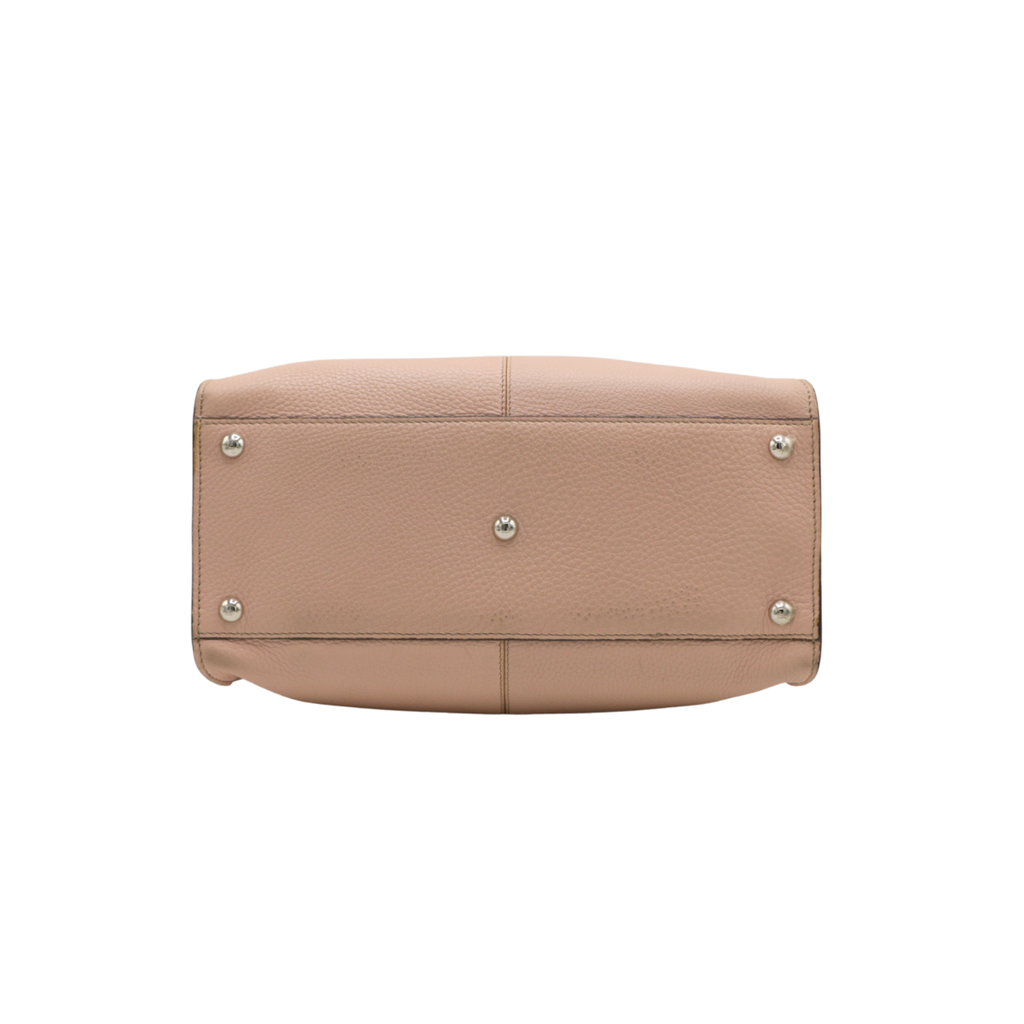 Valentino Rockstud Spike Leather  Pink Shoulder Bag