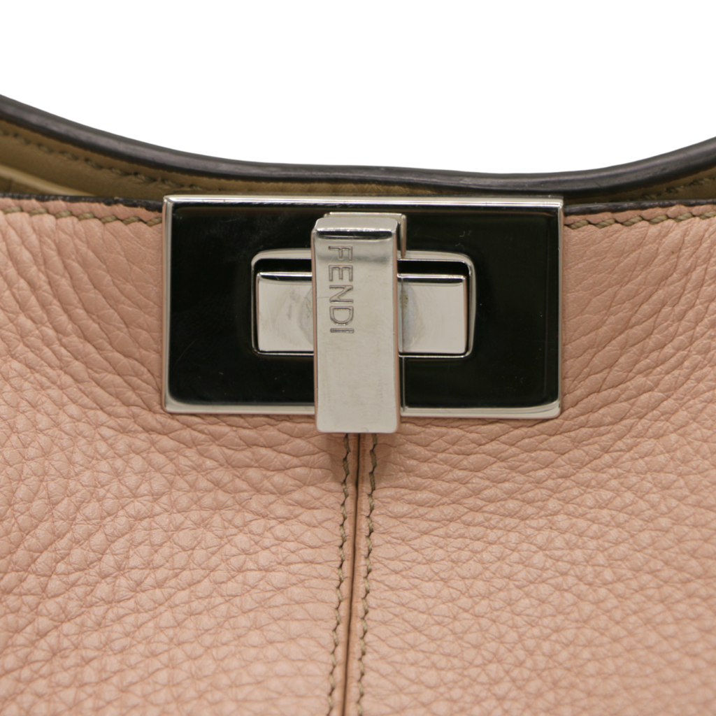 Valentino Rockstud Spike Leather  Pink Shoulder Bag