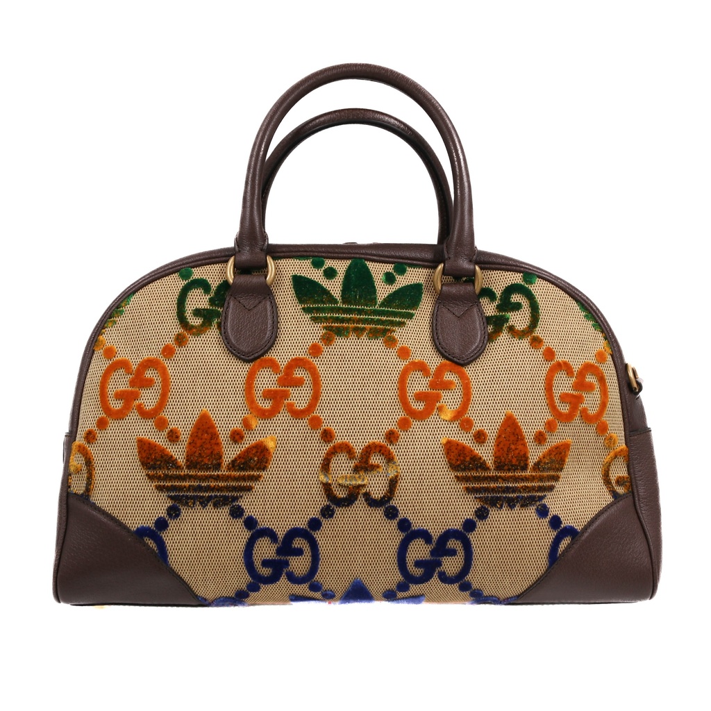 Gucci X Adidas Leather Top Handle 48h bag 702400