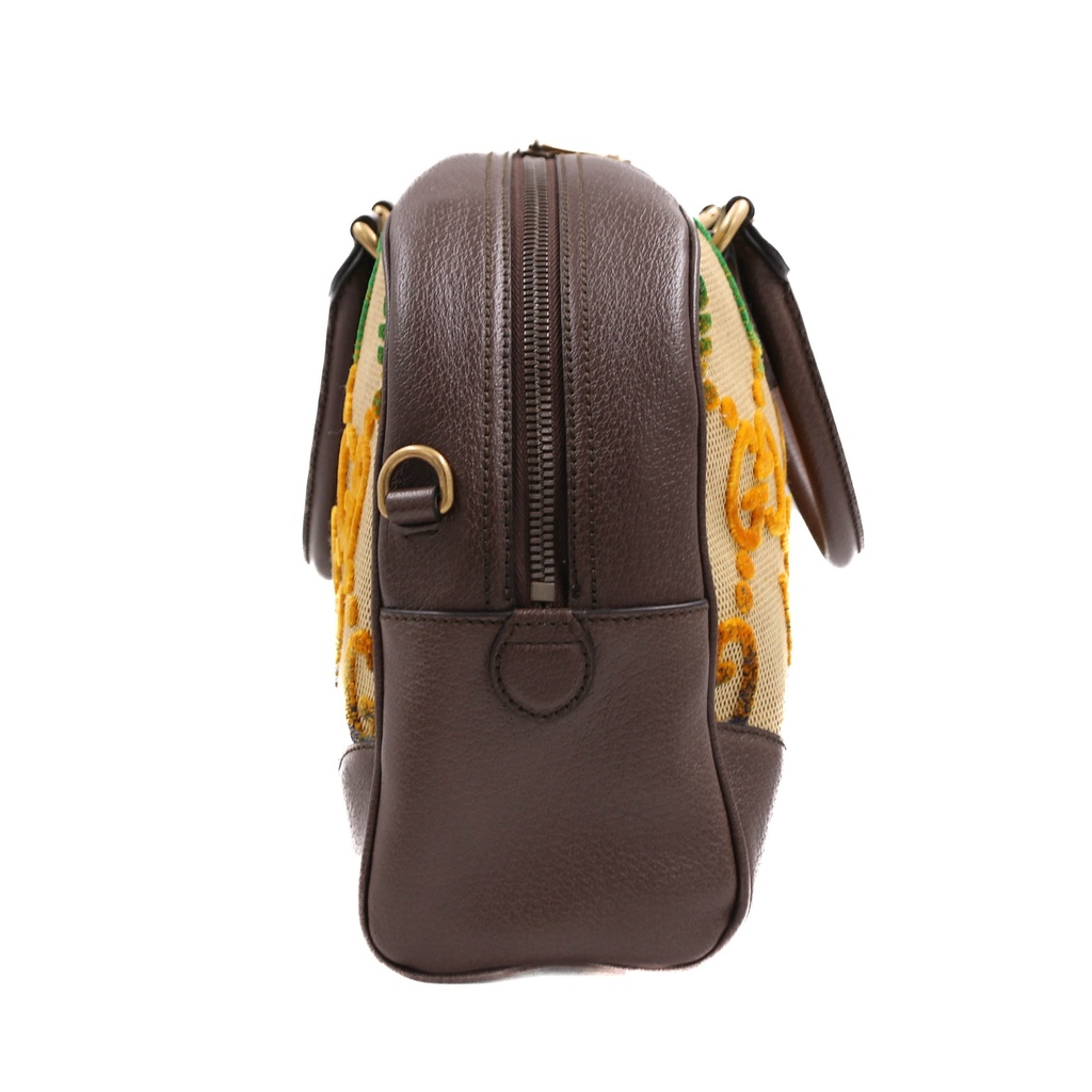 Gucci X Adidas Leather Top Handle 48h bag 702400