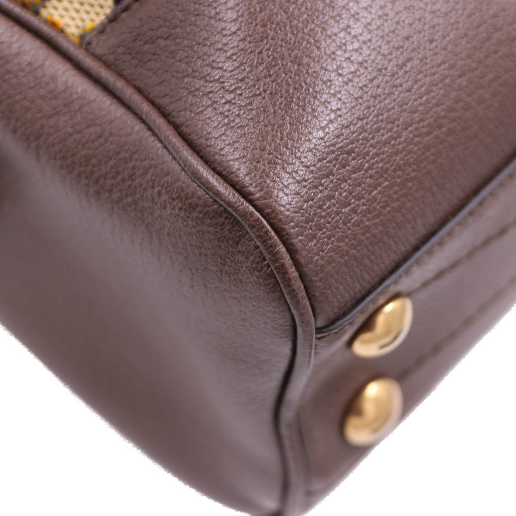 Gucci X Adidas Leather Top Handle 48h bag 702400