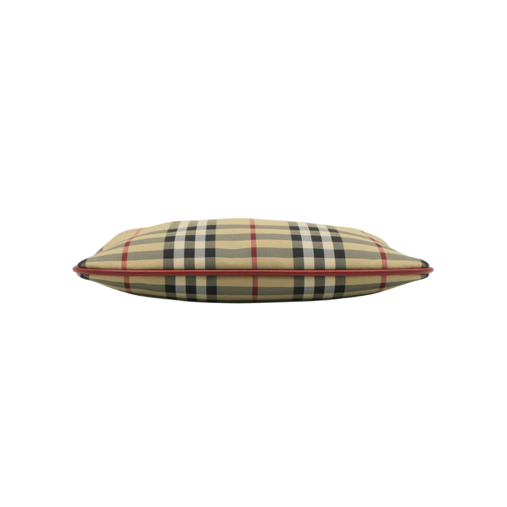 Burberry Peyton Crossbody Bag in Horseferry Check Canvas 