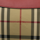 Burberry Peyton Crossbody Bag in Horseferry Check Canvas 
