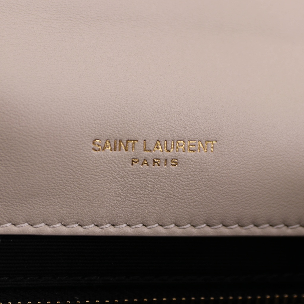 Yves  Saint Laurent Jamie 4.3 mini Pochon bag in White