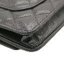 Chanel Classic Caviar Black Wallet on Chain