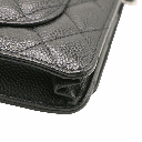 Chanel Classic Caviar Black Wallet on Chain