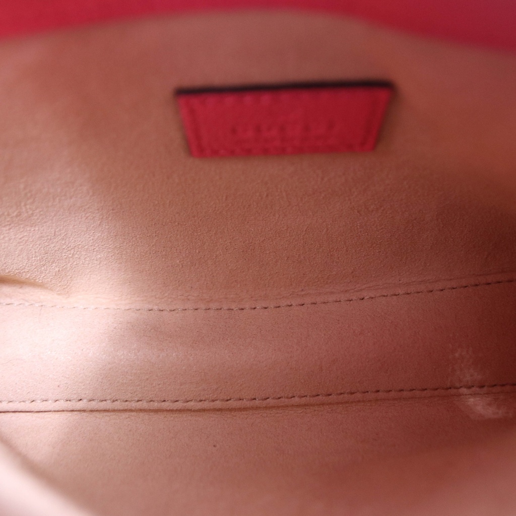 Gucci Aphrodite Small Shoulder Bag in Pink 739076