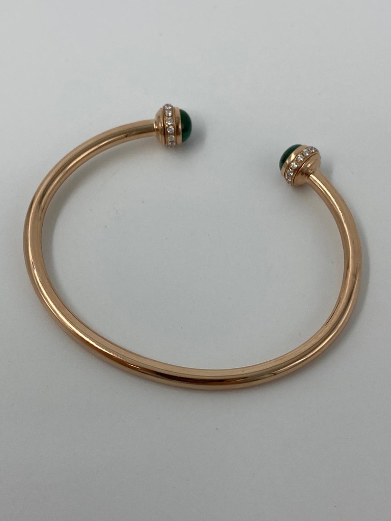 Piaget Possession Bracalet Malachite and Diamond 16