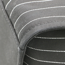Chanel Deauville shopping bag in Black& White canvas and black leather