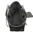 Chanel Deauville shopping bag in Black& White canvas and black leather