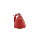 Gucci GG Marmont Boat Leather Shoulder Bag Red 739166
